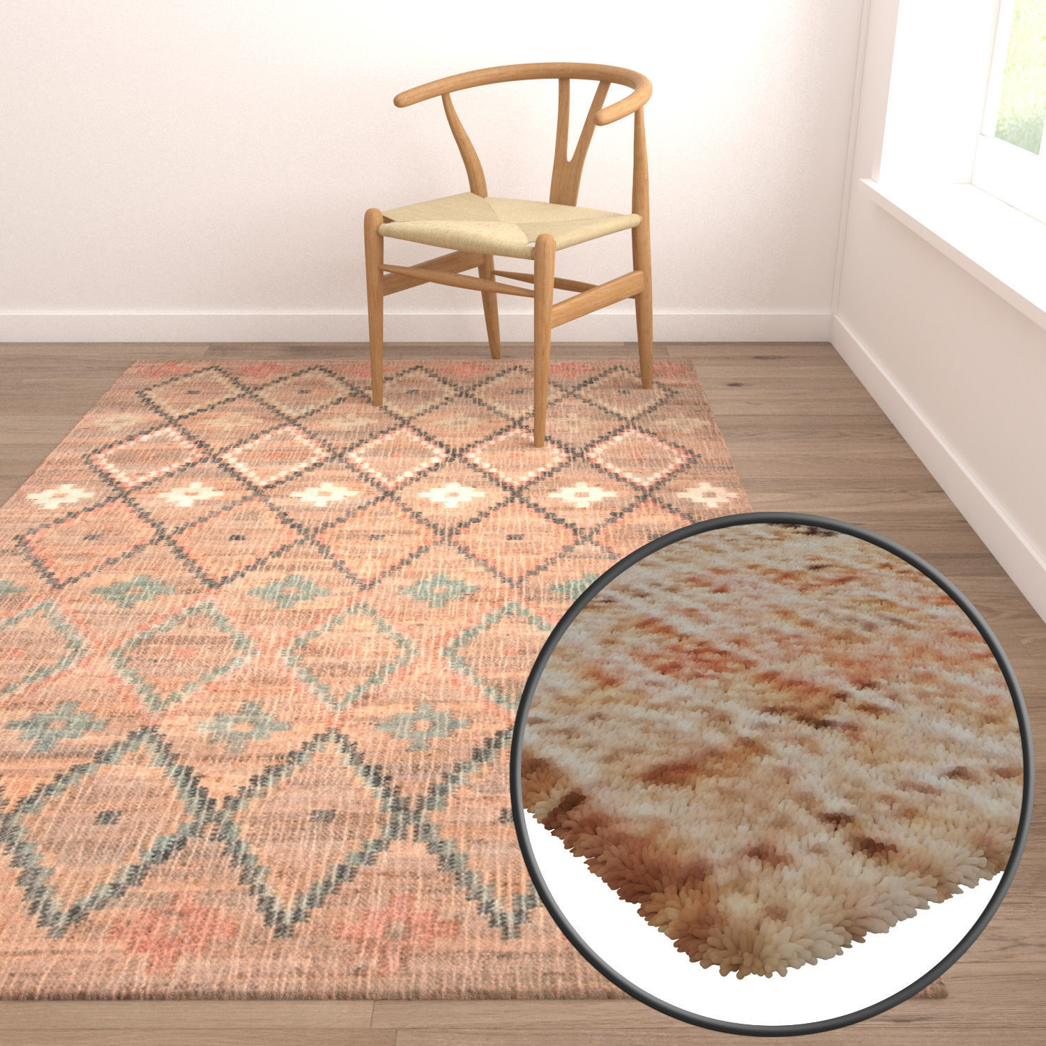 Rug Set 2071 3D model_5