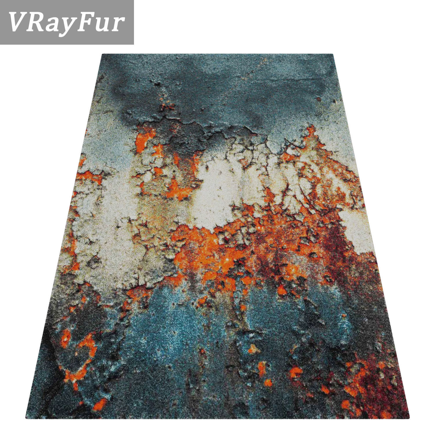 Rug Set 2074 3D model_2