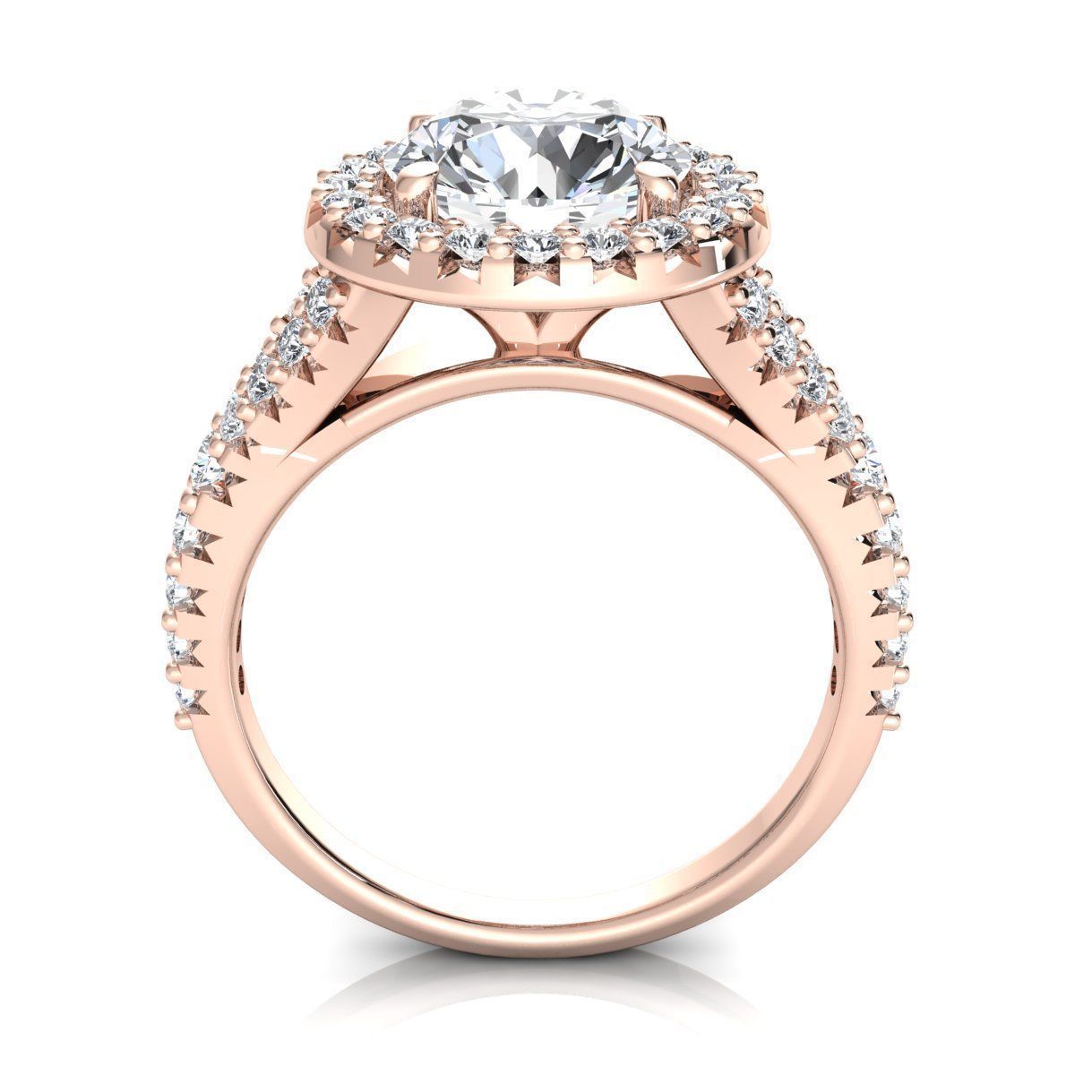 Engagement Ring 3d print Model  3D print model_4