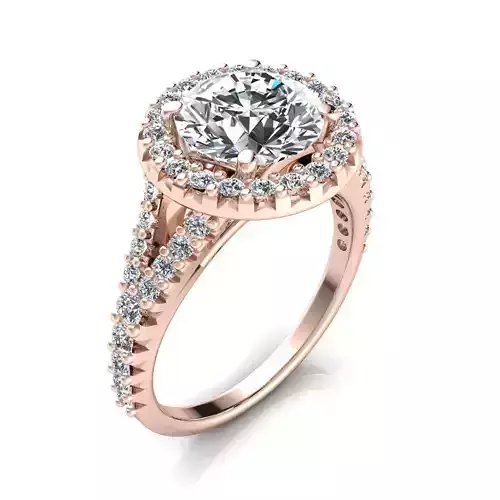 Engagement Ring 3d print Model  3D print model