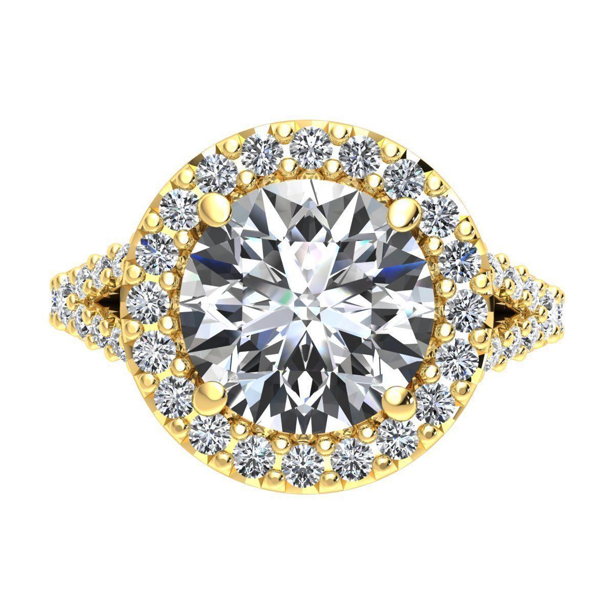 Engagement Ring 3d print Model  3D print model_8