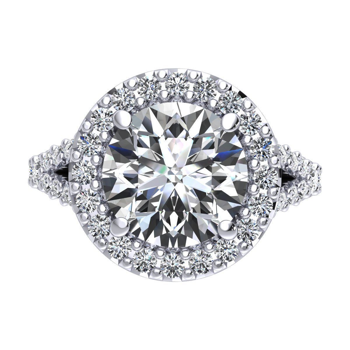 Engagement Ring 3d print Model  3D print model_6