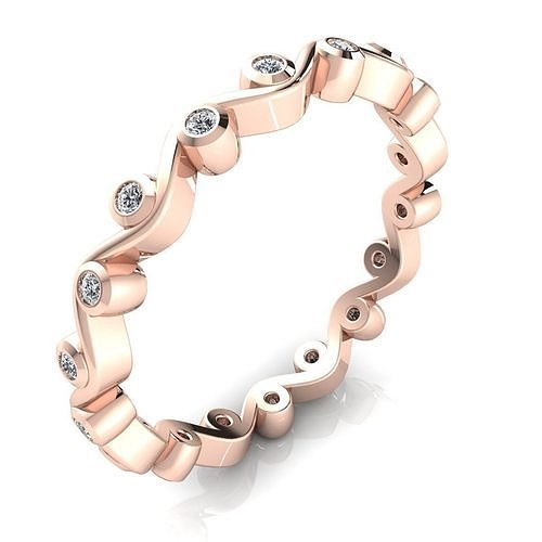 Woman Ring 3d Pring Model 3D print model