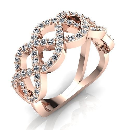 Woman Ring 3d Pring Model 3D print model