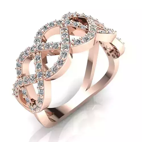 Woman Ring 3d Pring Model