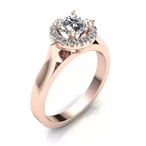 Engagement Ring 3d Print Model  3D print model