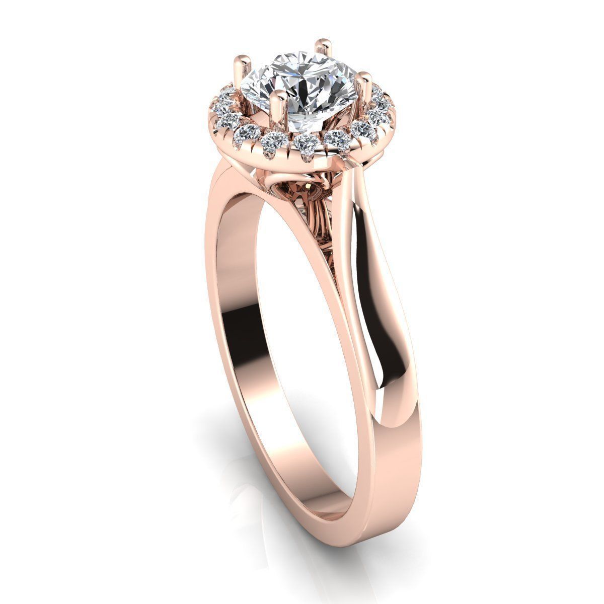 Engagement Ring 3d Print Model  3D print model_11