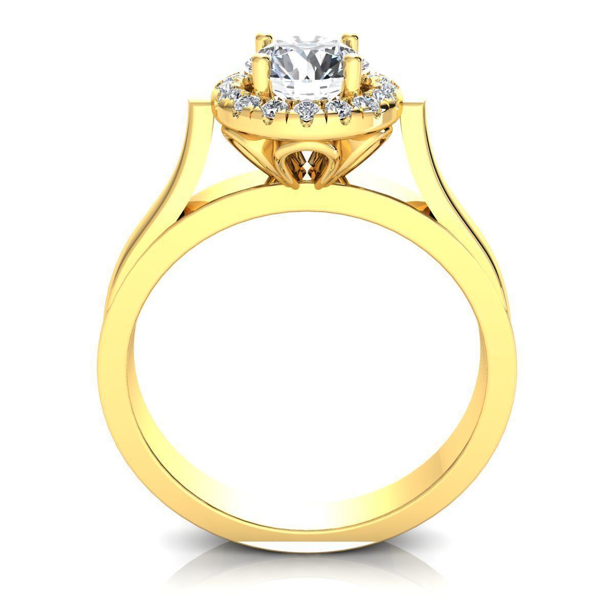 Engagement Ring 3d Print Model  3D print model_6