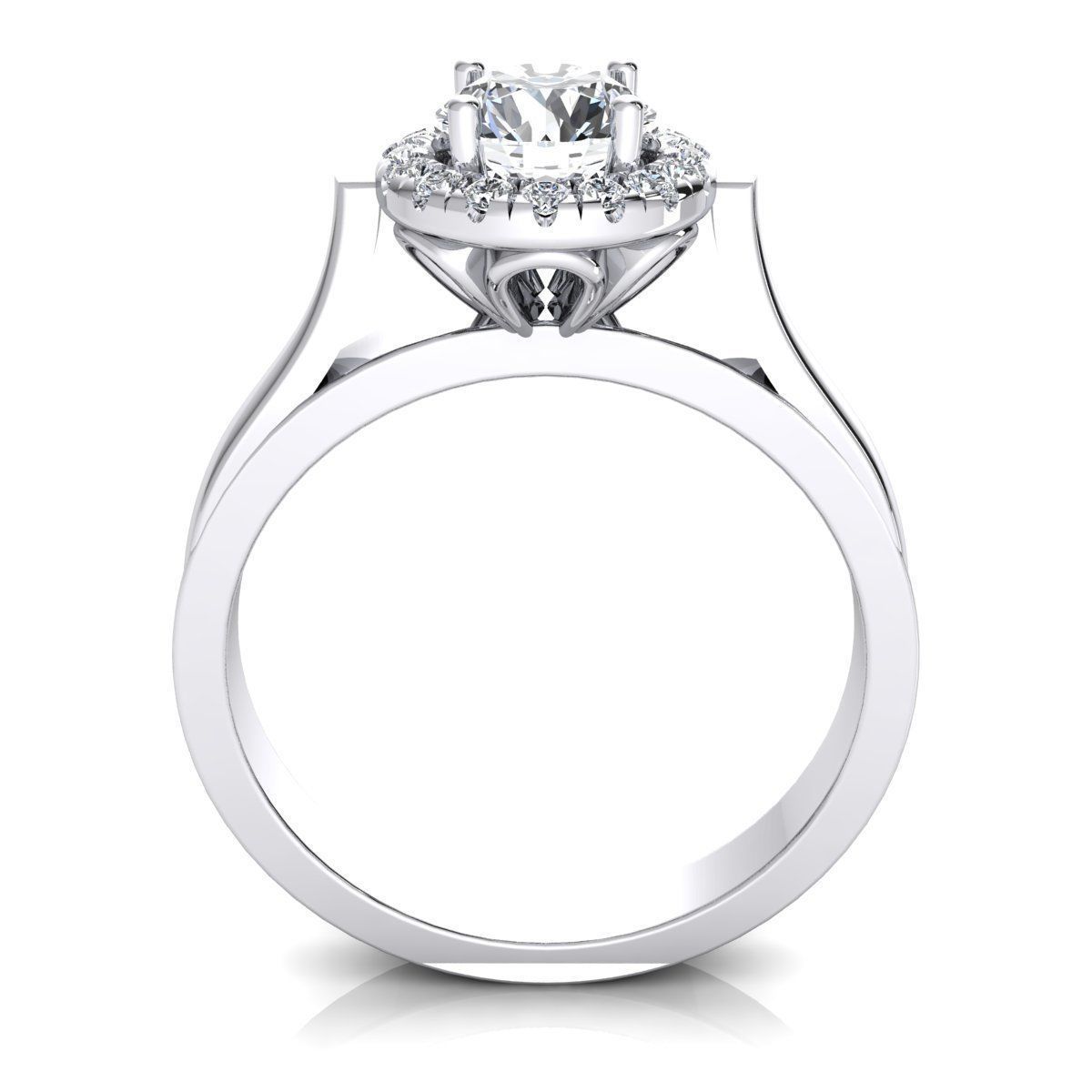 Engagement Ring 3d Print Model  3D print model_4