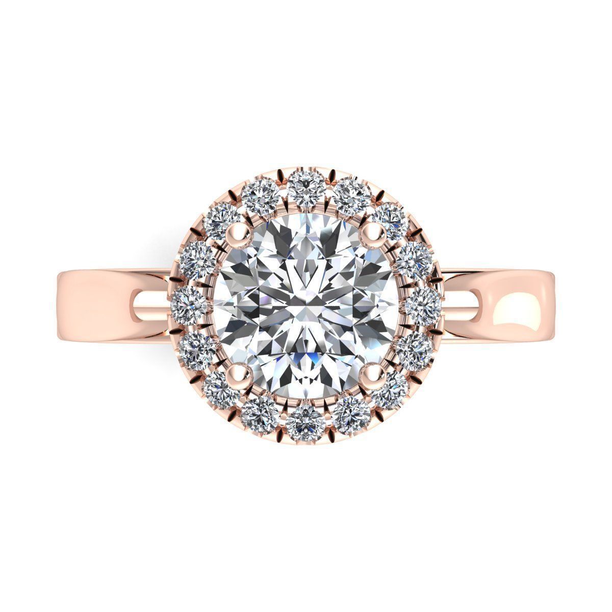 Engagement Ring 3d Print Model  3D print model_8