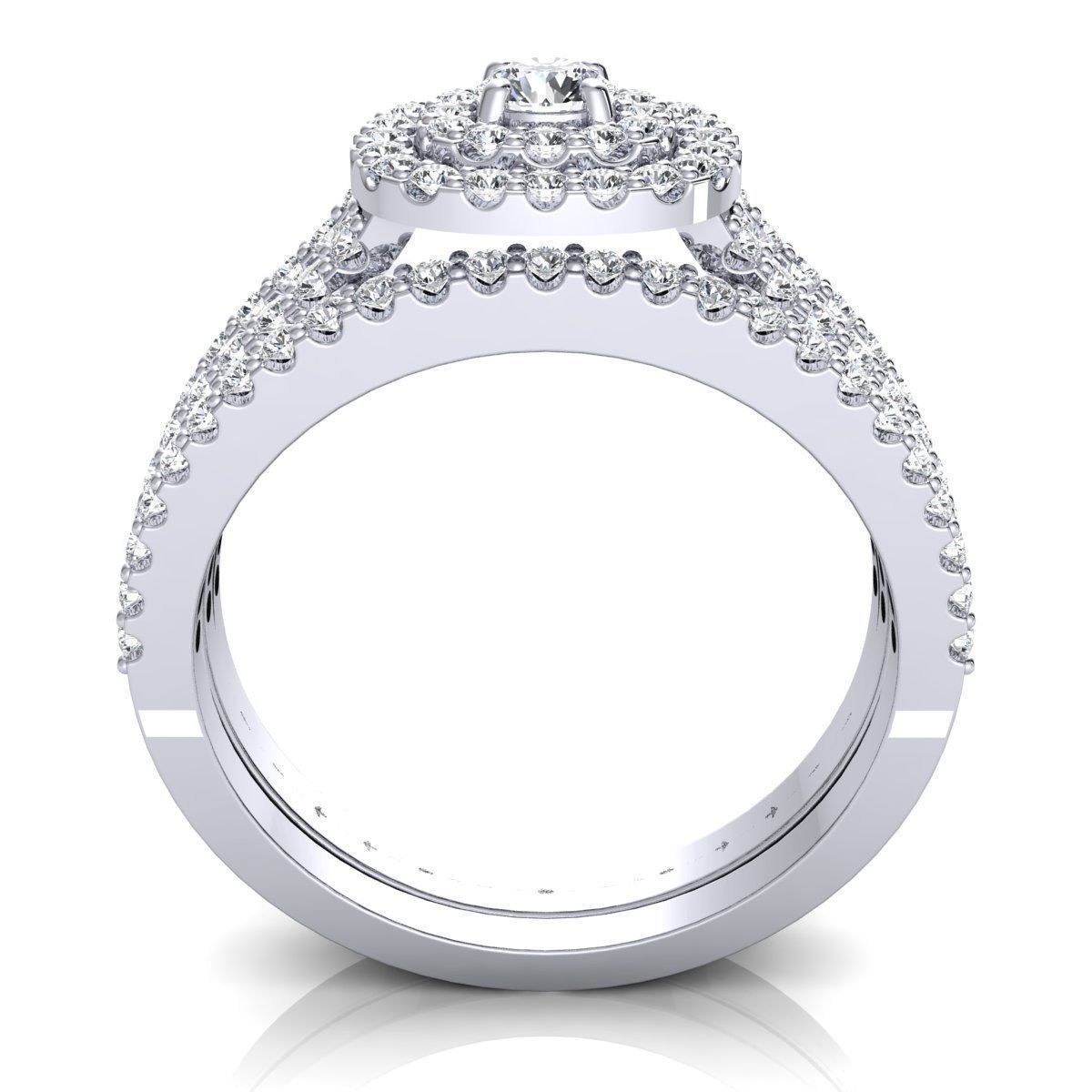 Woman Ring 3d Pring Model 3D print model_3