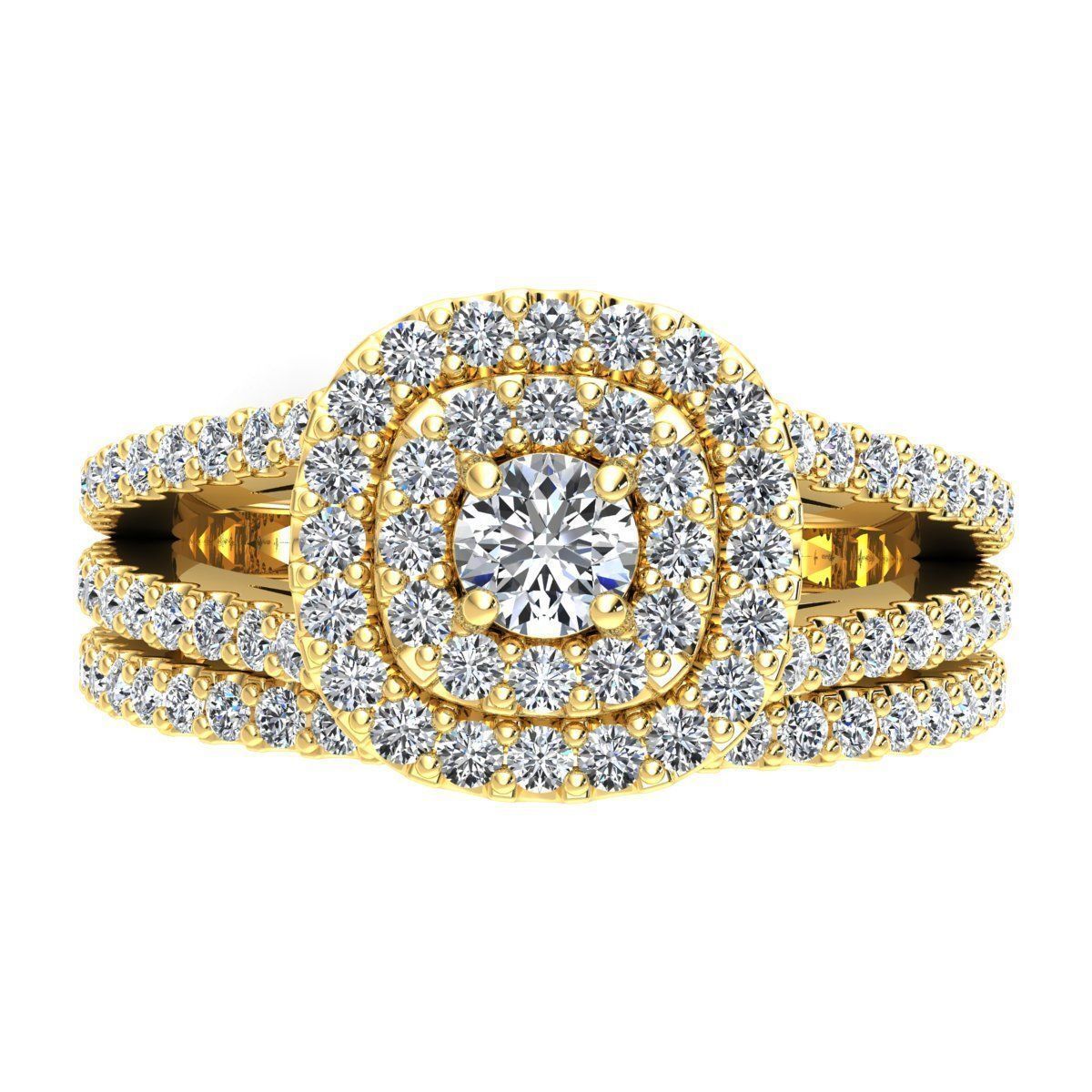 Woman Ring 3d Pring Model 3D print model_8