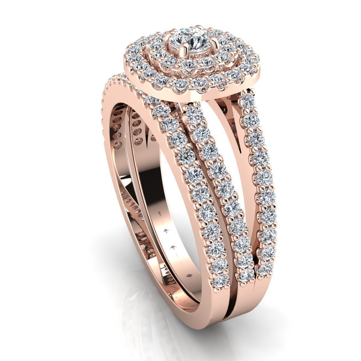 Woman Ring 3d Pring Model 3D print model_10