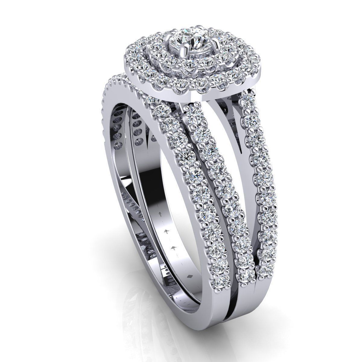 Woman Ring 3d Pring Model 3D print model_9