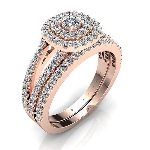 Woman Ring 3d Pring Model 3D print model