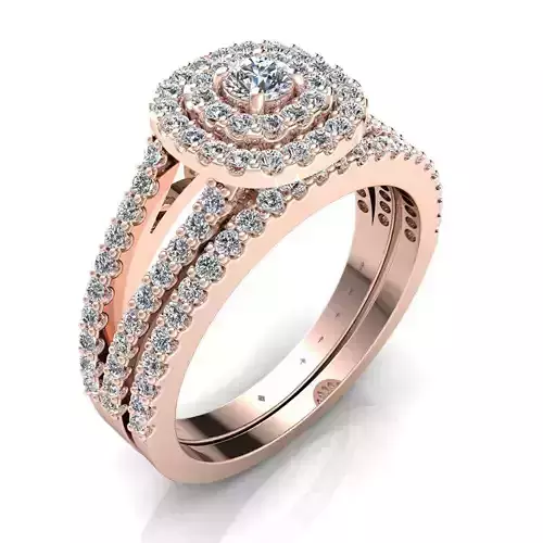 Woman Ring 3d Pring Model