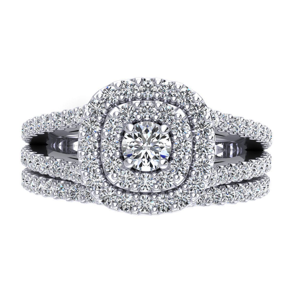 Woman Ring 3d Pring Model 3D print model_6