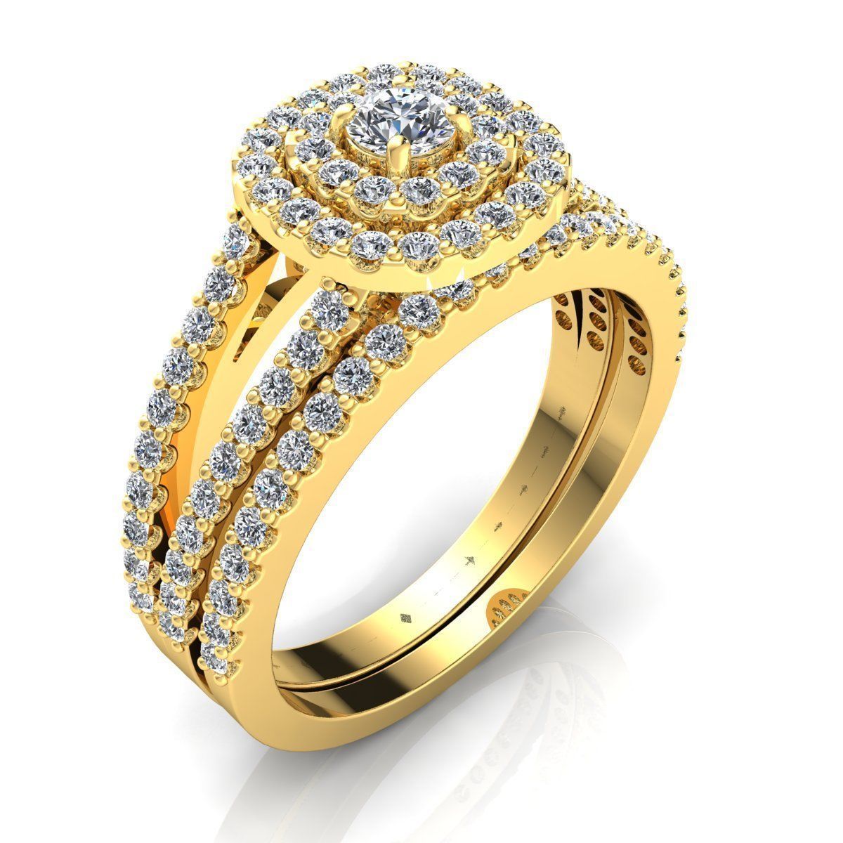 Woman Ring 3d Pring Model 3D print model_2