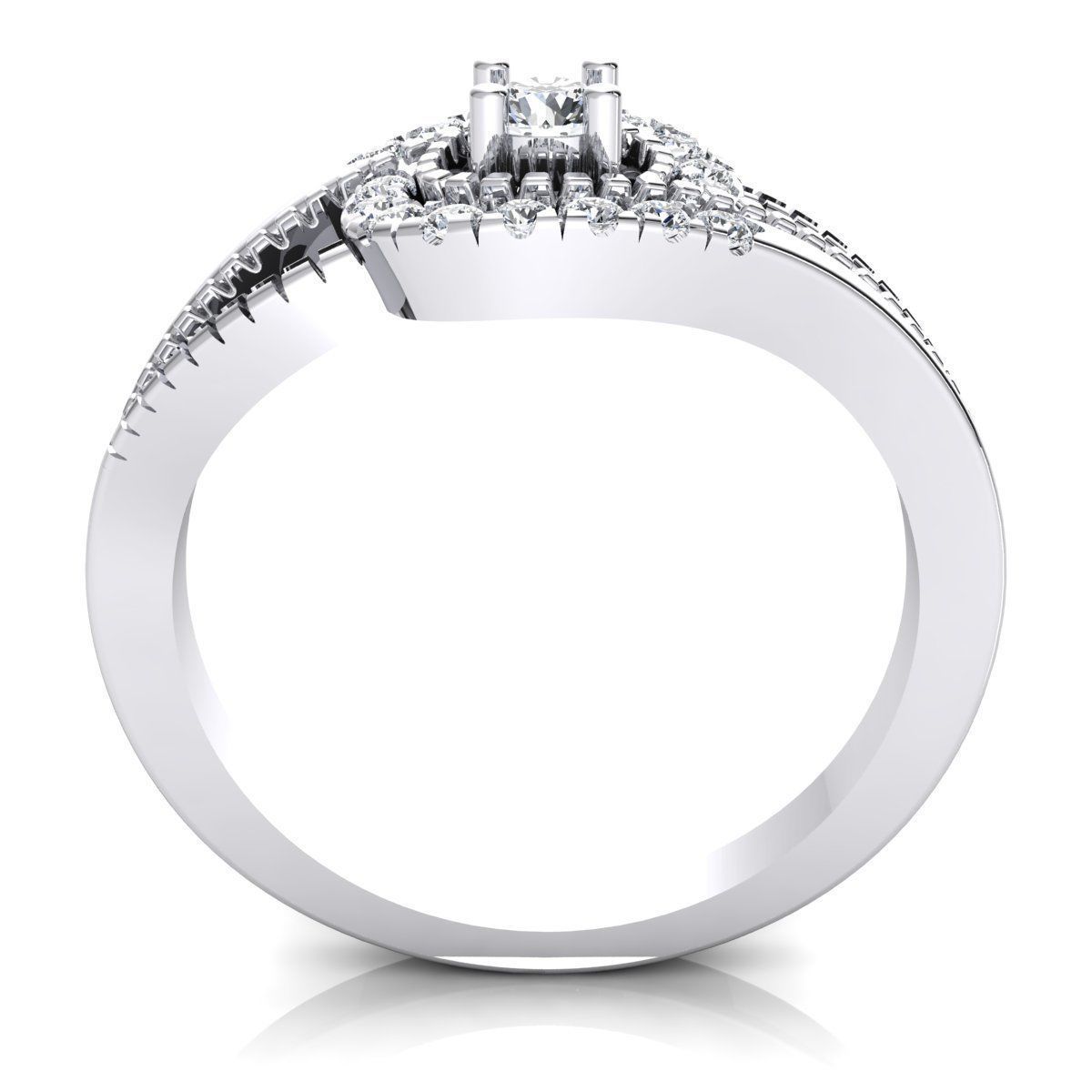 Engagement Ring 3d Print Model  3D print model_4