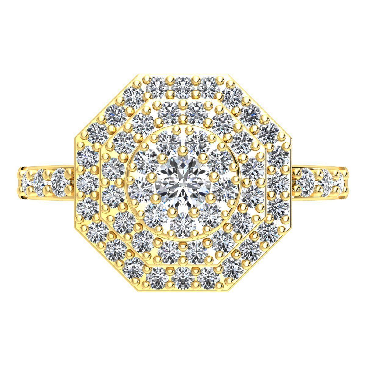 Woman Ring 3d Pring Model 3D print model_9