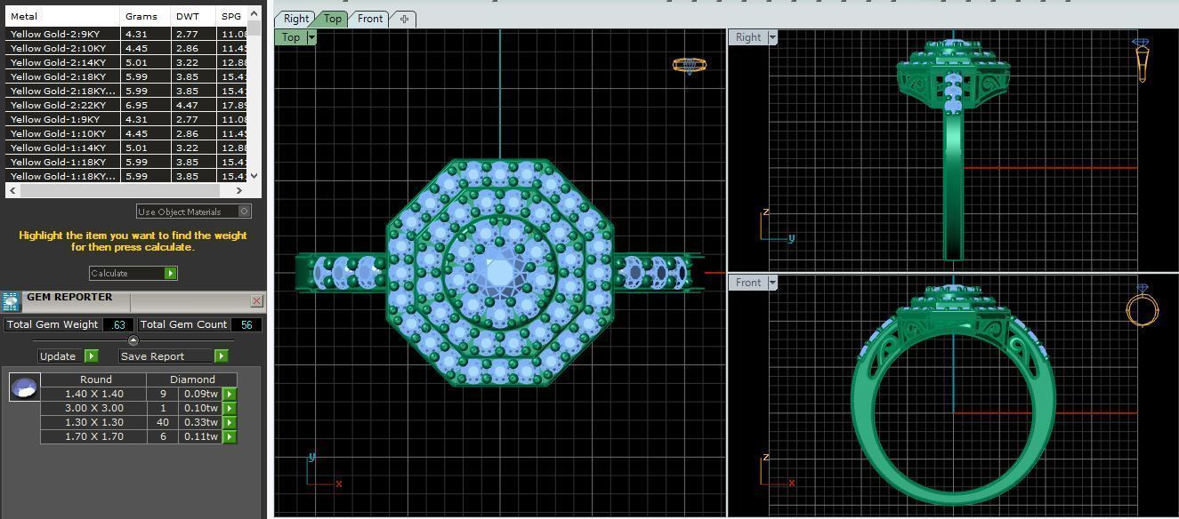 Woman Ring 3d Pring Model 3D print model_1