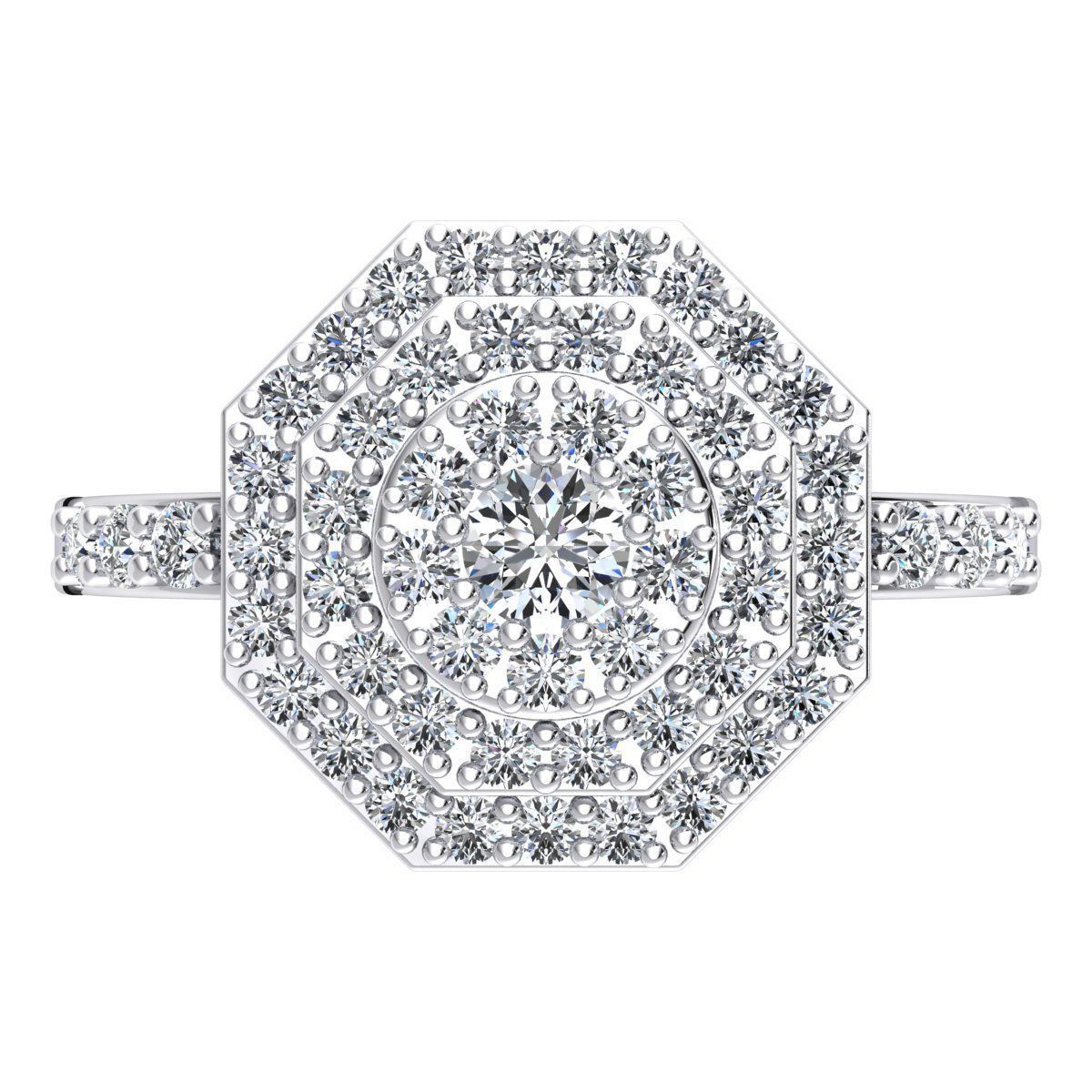 Woman Ring 3d Pring Model 3D print model_7