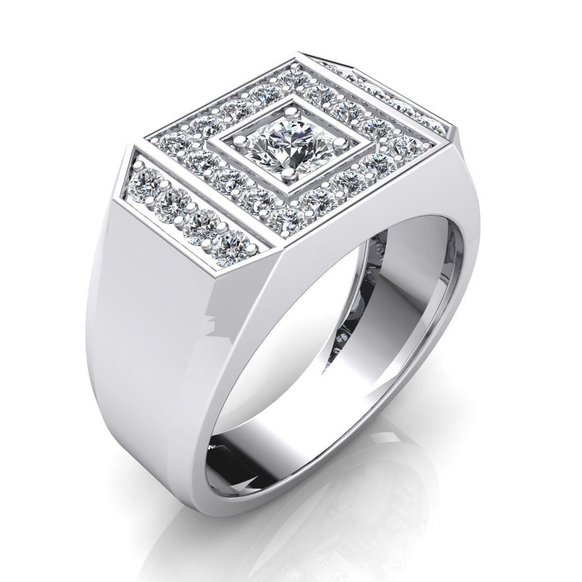 Mens Ring 3d Print Model 3D print model_2