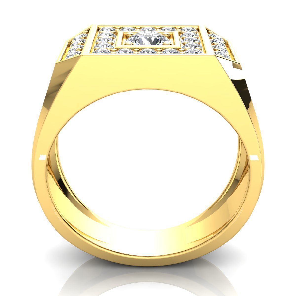 Mens Ring 3d Print Model 3D print model_6