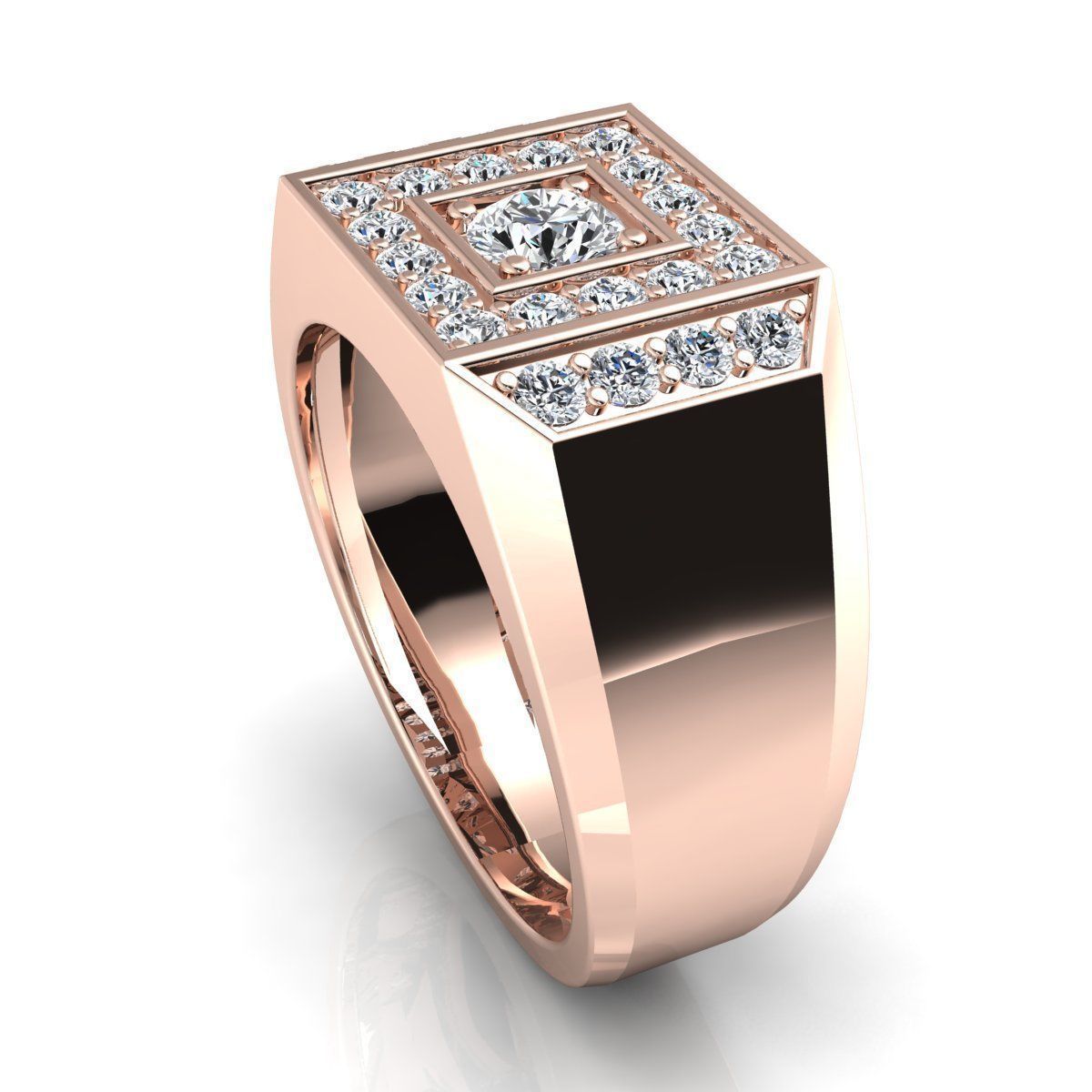 Mens Ring 3d Print Model 3D print model_11