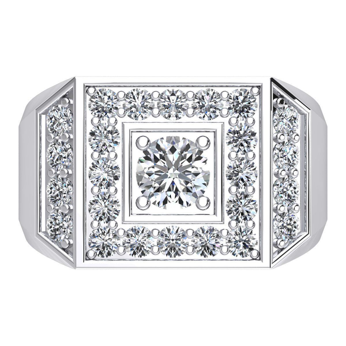 Mens Ring 3d Print Model 3D print model_7