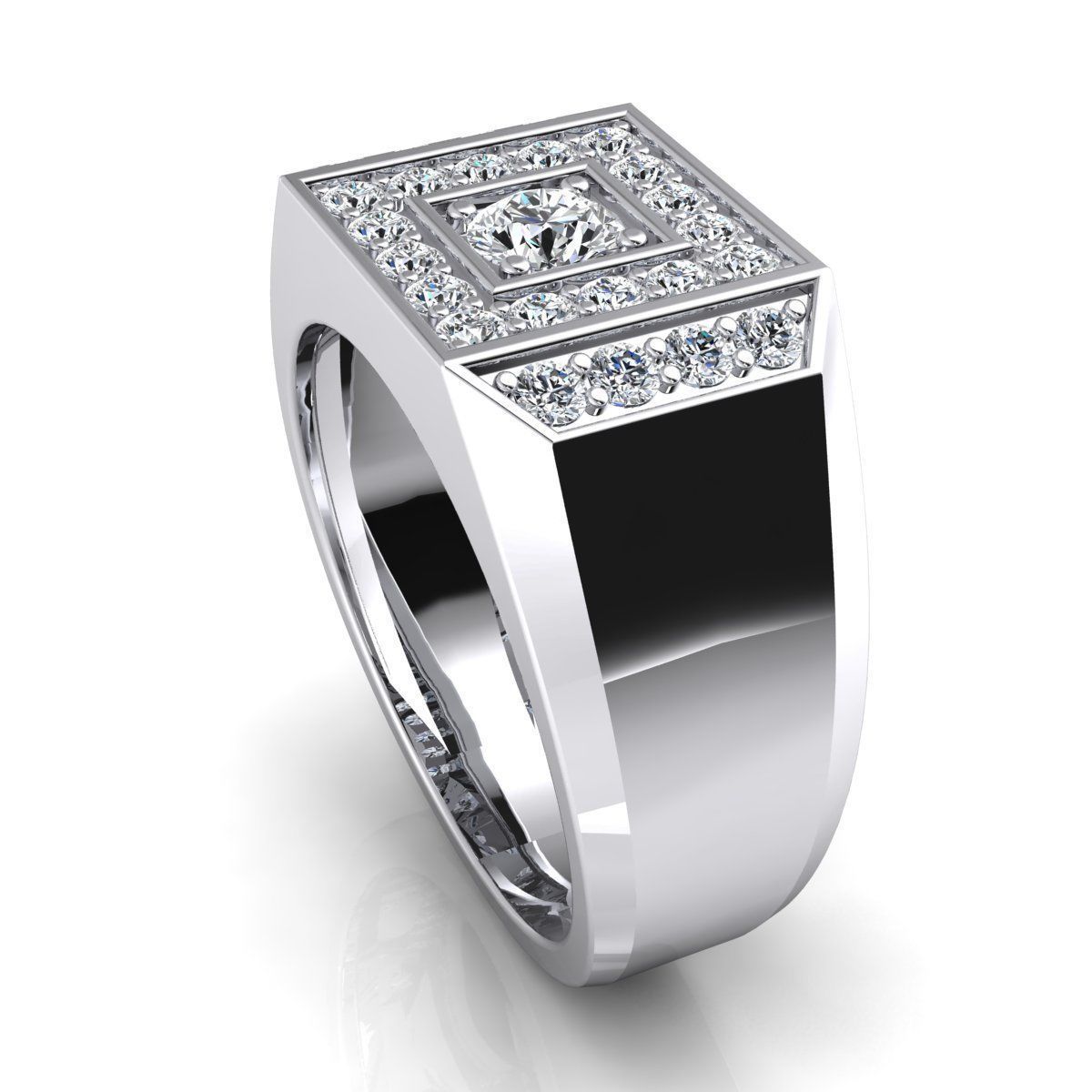 Mens Ring 3d Print Model 3D print model_10