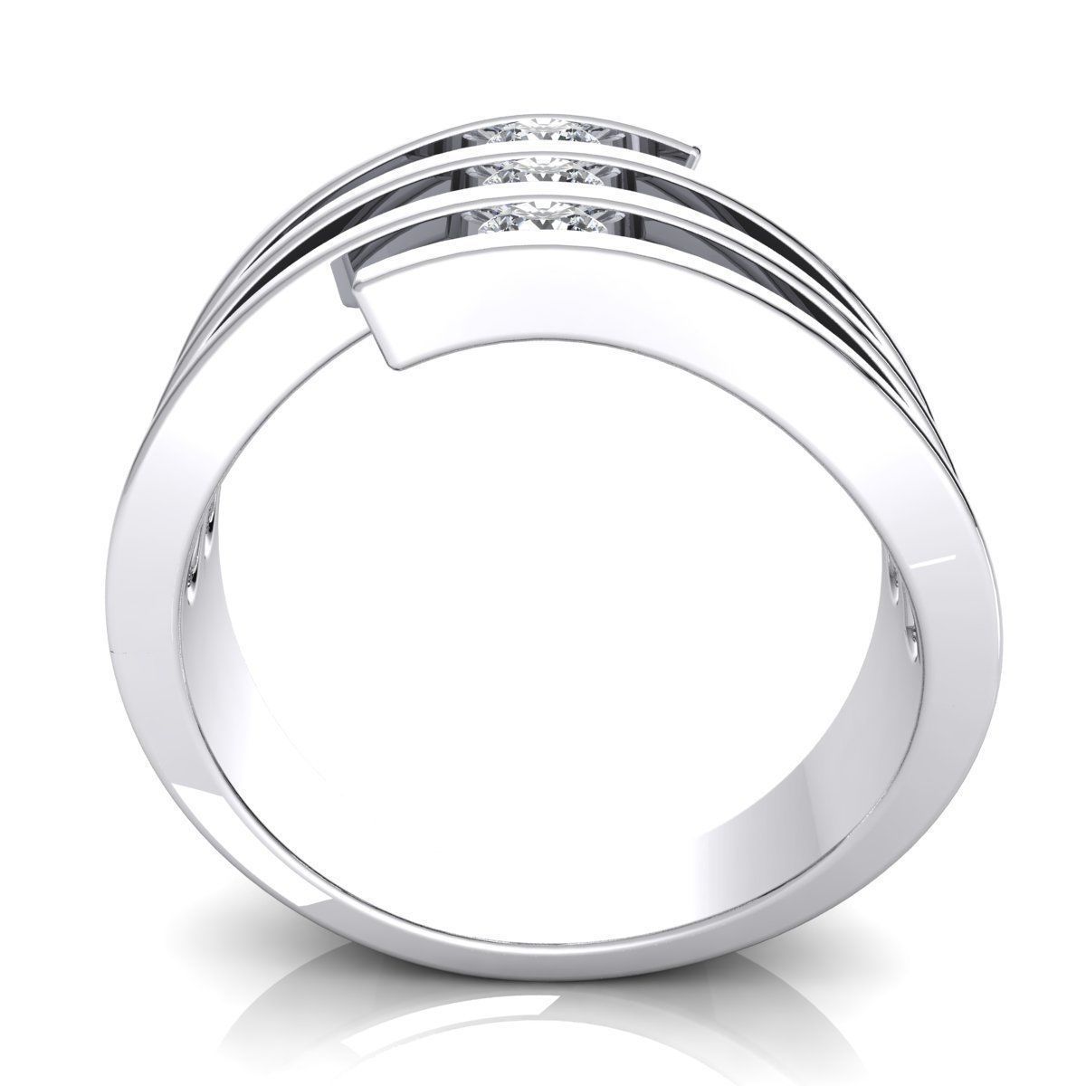 Woman Ring 3d Pring Model 3D print model_4