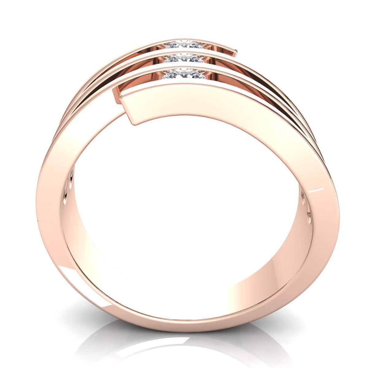 Woman Ring 3d Pring Model 3D print model_5