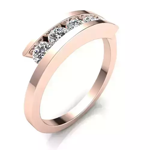 Woman Ring 3d Pring Model