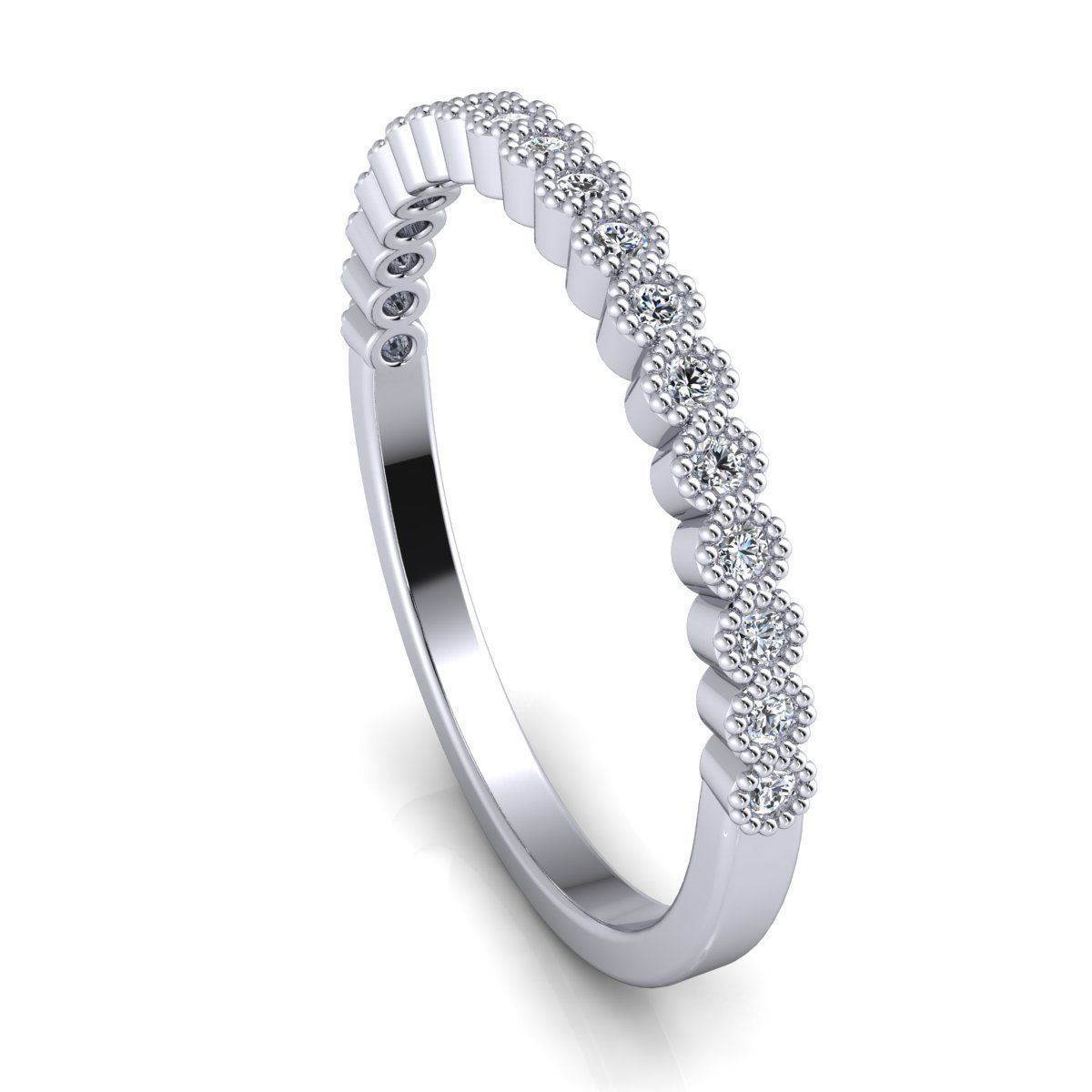 Woman Ring 3d Pring Model 3D print model_10