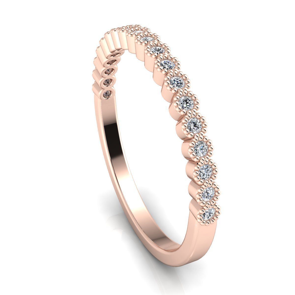 Woman Ring 3d Pring Model 3D print model_11