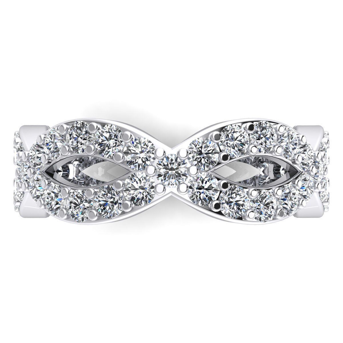 Woman Ring 3d Pring Model 3D print model_7