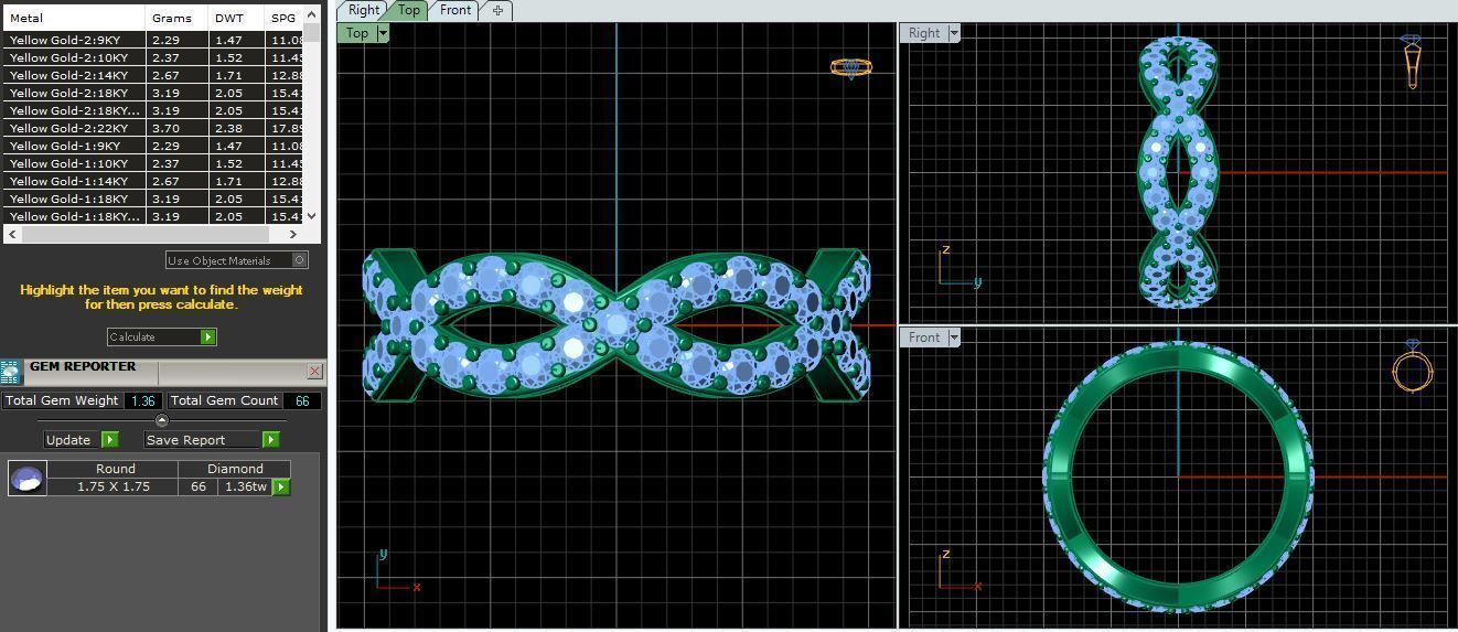 Woman Ring 3d Pring Model 3D print model_1