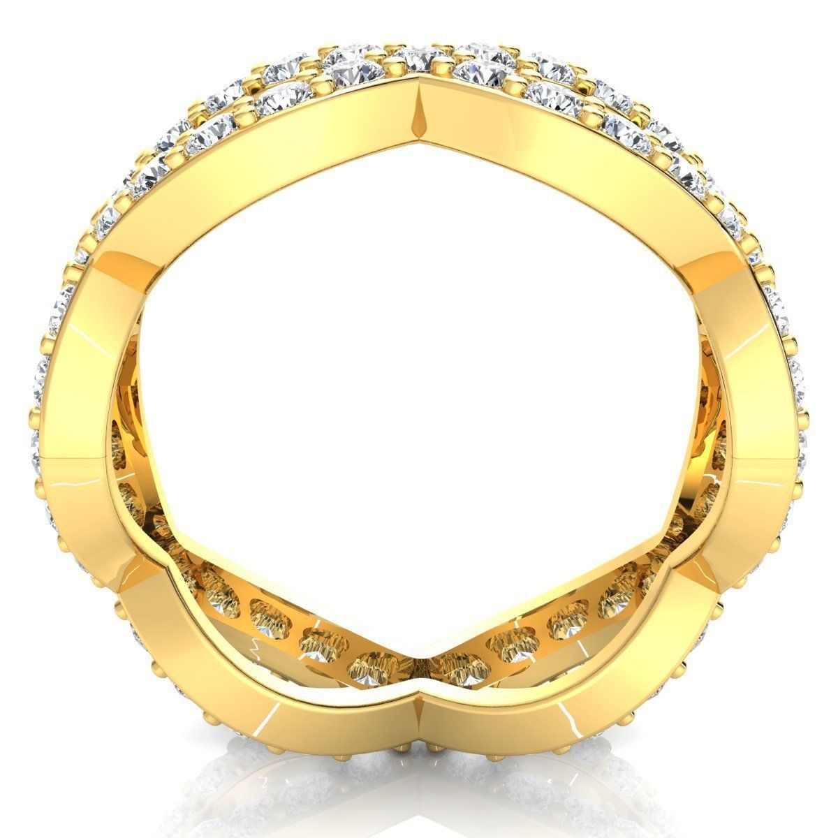 Woman Ring 3d Pring Model 3D print model_6