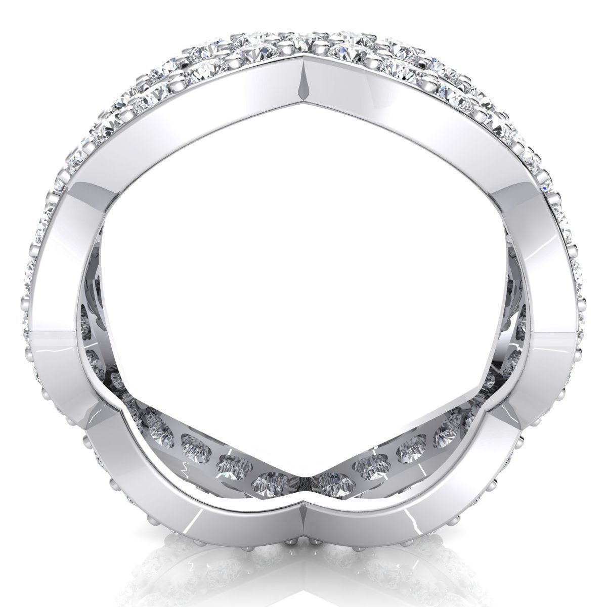 Woman Ring 3d Pring Model 3D print model_4