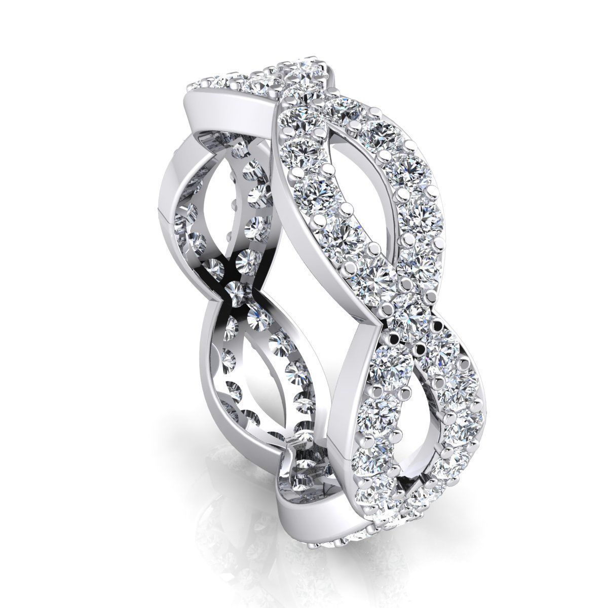 Woman Ring 3d Pring Model 3D print model_10