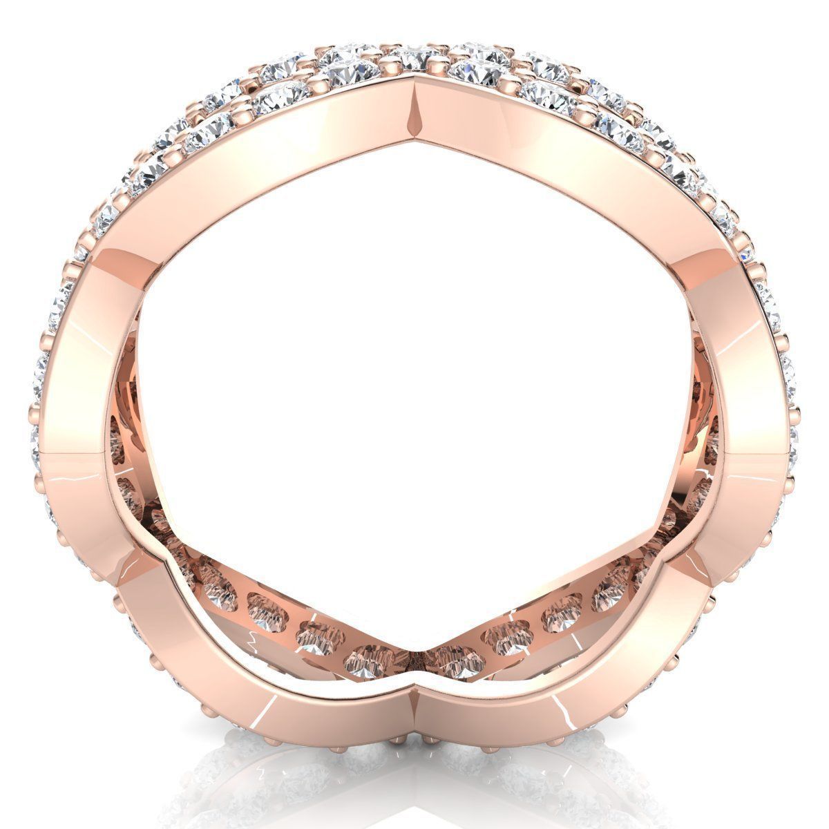 Woman Ring 3d Pring Model 3D print model_5