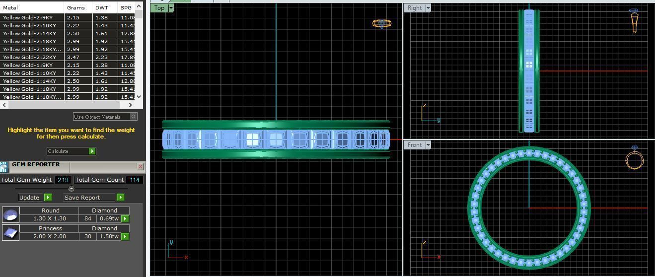 Eternity Ring 3d Pring Model 3D print model_1