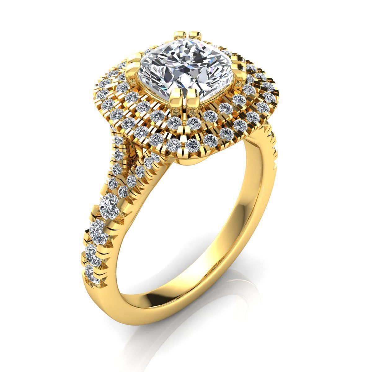 Engagement Ring 3d Print Model  3D print model_2