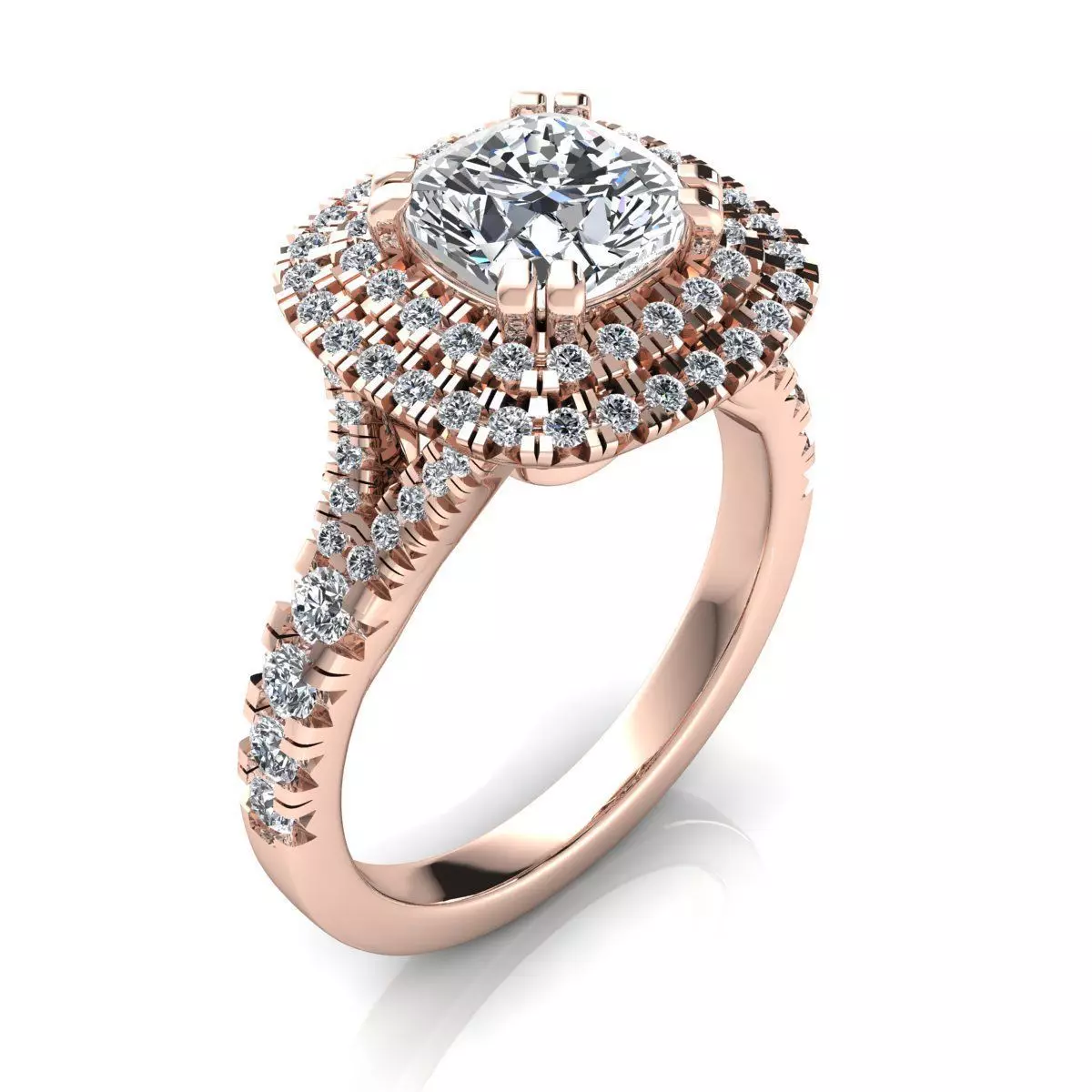 Engagement Ring 3d Print Model  3D print model_0