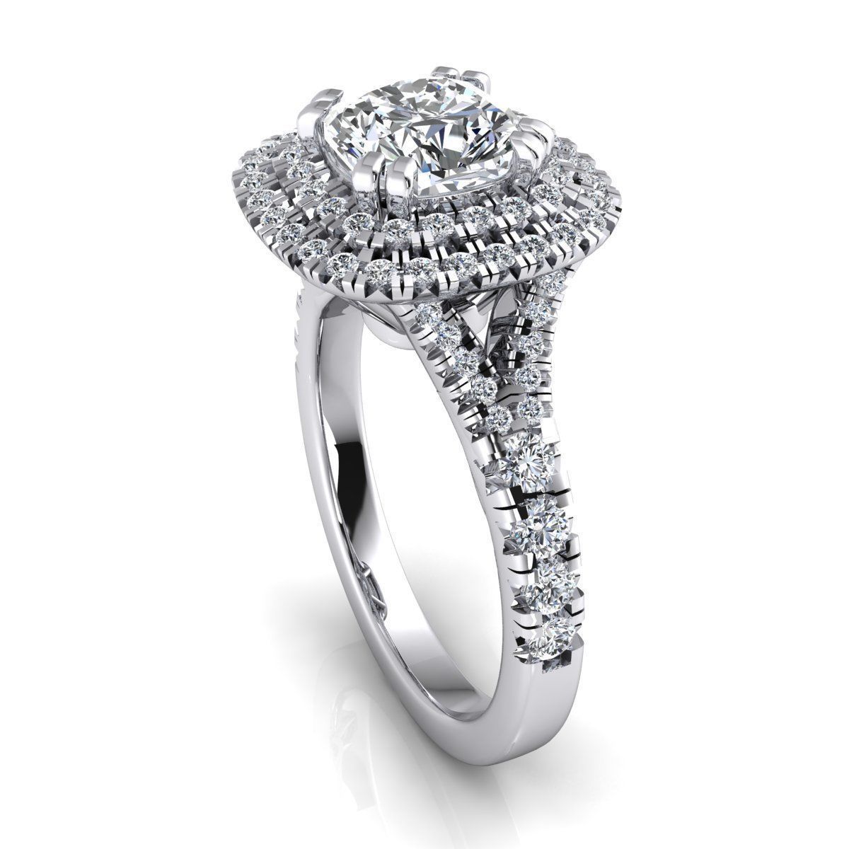 Engagement Ring 3d Print Model  3D print model_9