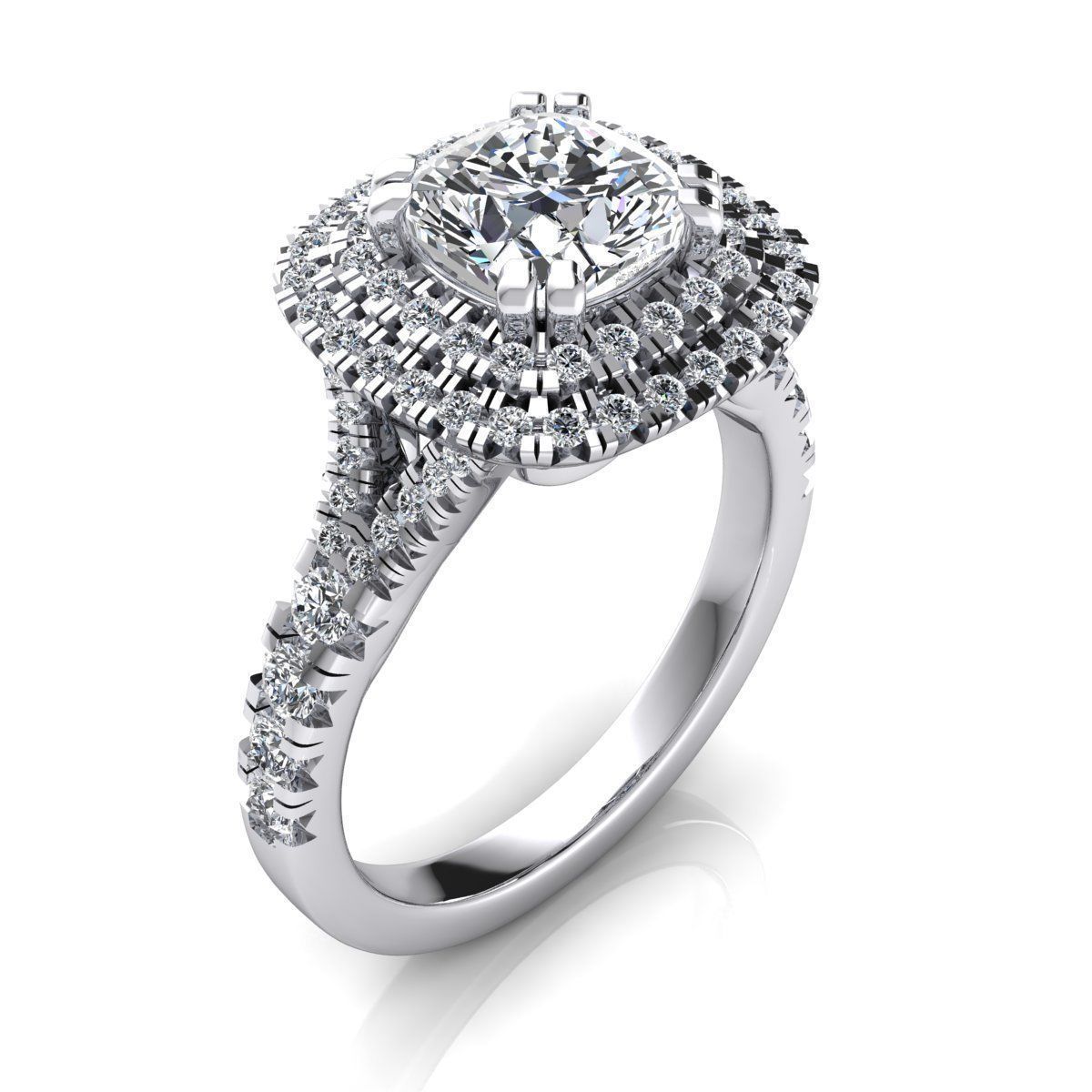 Engagement Ring 3d Print Model  3D print model_1