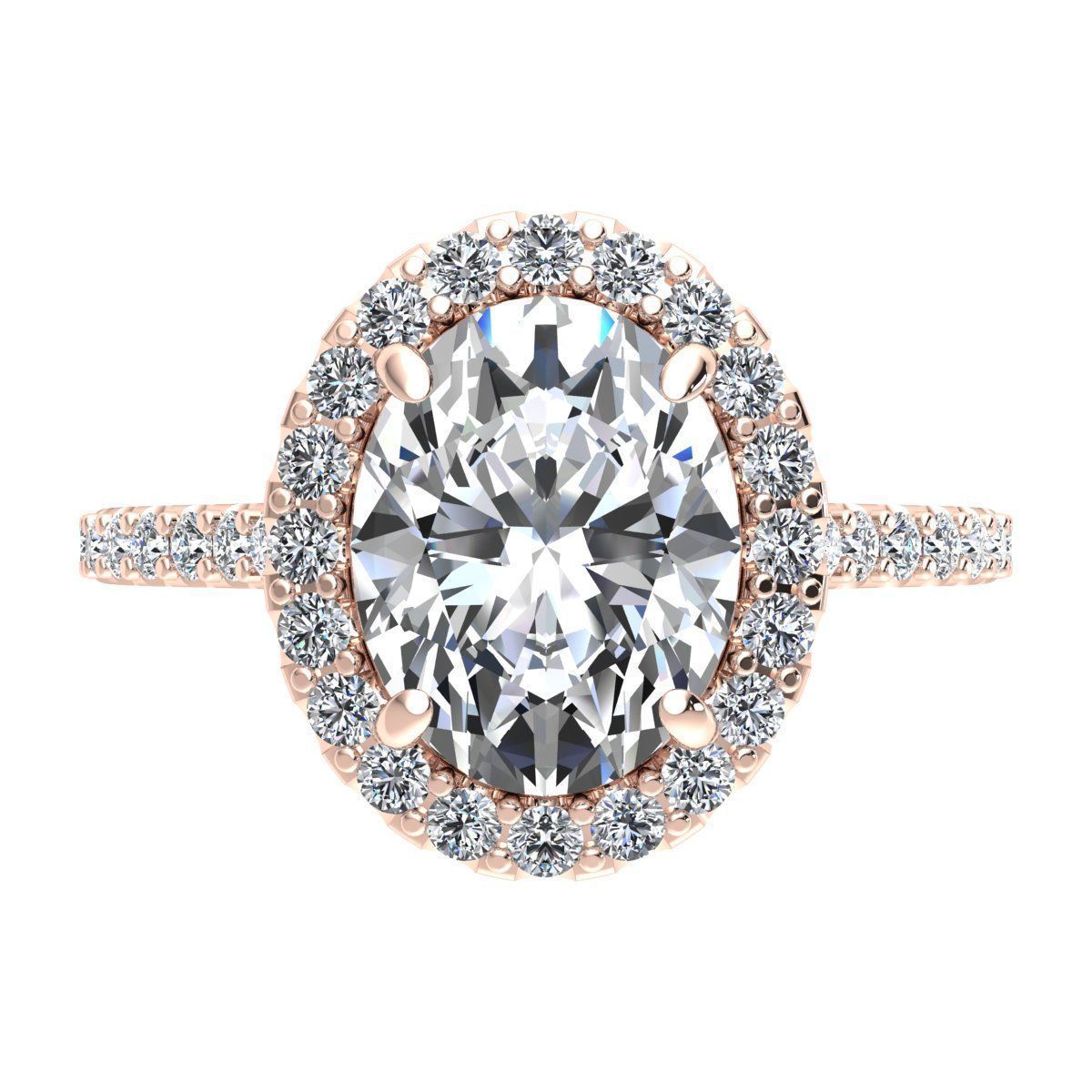 Engagement Ring 3d Print Model  3D print model_7