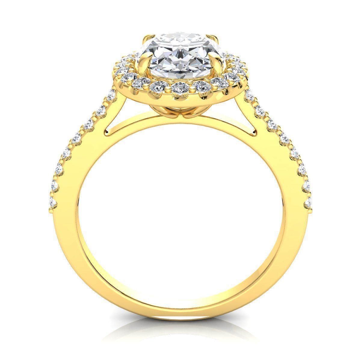 Engagement Ring 3d Print Model  3D print model_5