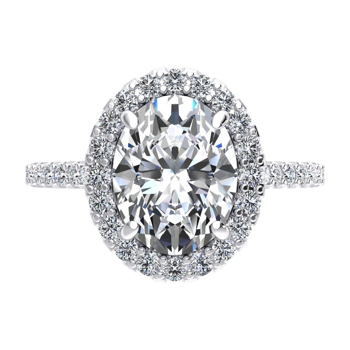 Engagement Ring 3d Print Model  3D print model_6